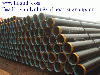 Gas transport welded steel pipe